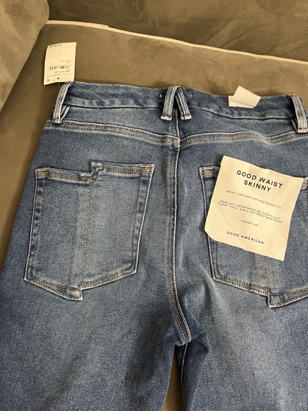 Good American Blue Skinny Jeans - Picture 9 of 14